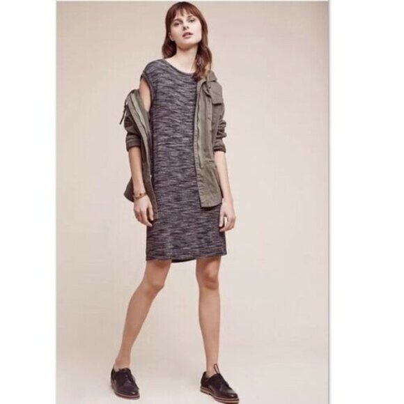 ✨2/$20 Cloth & Stone Anthro Melange Dress HW8754 - Picture 6 of 6